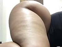 Thick gay chub shaking ass in pantyhose 