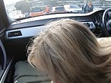 Very naughty BJ in the carpark