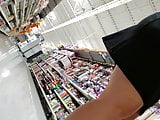Big butt milf upskirt