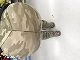 Candid ELITE ARMY ass