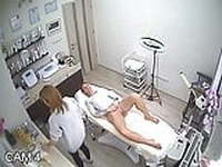 Hidden cameras. Super girl, hair removal pussy and ass