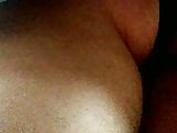 Debaixo da loirinha de calcinha preta UPS Nice panty black
