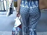 Awesome blue candid jiggle