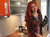 Redhead Sensual Sucking Dick StepBrother and Dogging Fuck