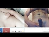 Videochat 85 Fingering girl has orgasm with my dick
