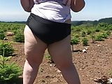 Piper Pines BBW Outside Peeing I just Had to Pee