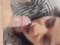 Indian cute girl sucking