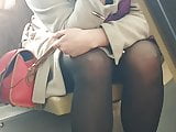 Beautiful woman! Trying to get the upskirt!