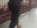 Jiggly ass booty walking 