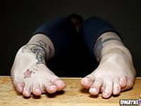 BBW Foot Model Humping