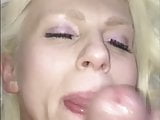 Polish blonde facial compilation 