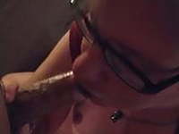 Huge Amateur cum on face 