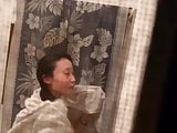 Mother and daughter after shower spy cam
