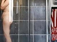 Spying on my wife in the shower 1 homemade