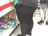 Black BBW Round Phatty in tights 5