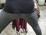 My sister jumping ass