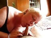 Granny knows how to suck dick
