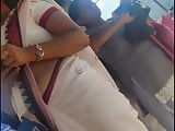 Sri lankan office girl saree 