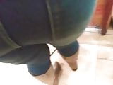 She Bends Down To Feel My Huge Dick 