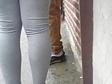 Teen wet booty ebony candid