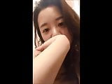 Chinese student early morning masturbation in bathroom