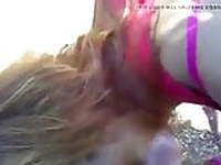 Lebanese blowjob outdoor 002