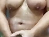 BBW stroking dildo
