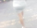 culona en vestido