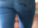 18 teen ass candid