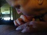 Birthday Blowjob from trailer park Mom