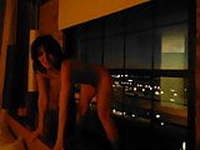 Hotel Window Dance