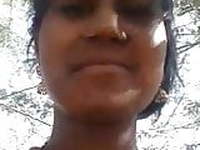  Desi Village Girl Boob and Gf Showing Her Hairy Pussy