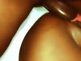 The Big black cock from Ghana fucks my black Pussy With cum 