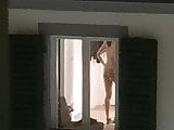 Neighbor window changing shower topless ass 