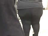 Black BBW Round Phatty in tights 4