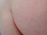 Big ass in the bathroom
