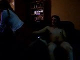 School girl fucked on couch