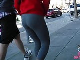 BootyCruise: More Gray Leggings FTW -  Another Asian Honey