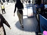 Candid Indian booty walking 