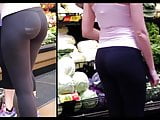 Teen Voyeur - Leggy Blonde at Supermarket