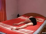 Sleeping hot girl 
