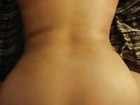 Interracial - Juicy fat white ass getting BBC hammer