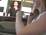 Flashing at the Drive Thru
