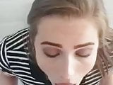 Ejaculation on the face