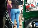 Sri lankan Hidden cam girl sexy ass
