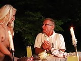 Oldman John fuck hot blonde