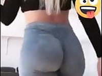 Culo en leggings