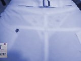 White Transparent Shorts with Small Thong of balls
