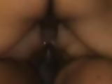 Milf DP with BBC and husband bareback with creampie
