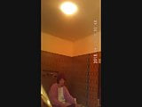 Spy grandma in the bathroom